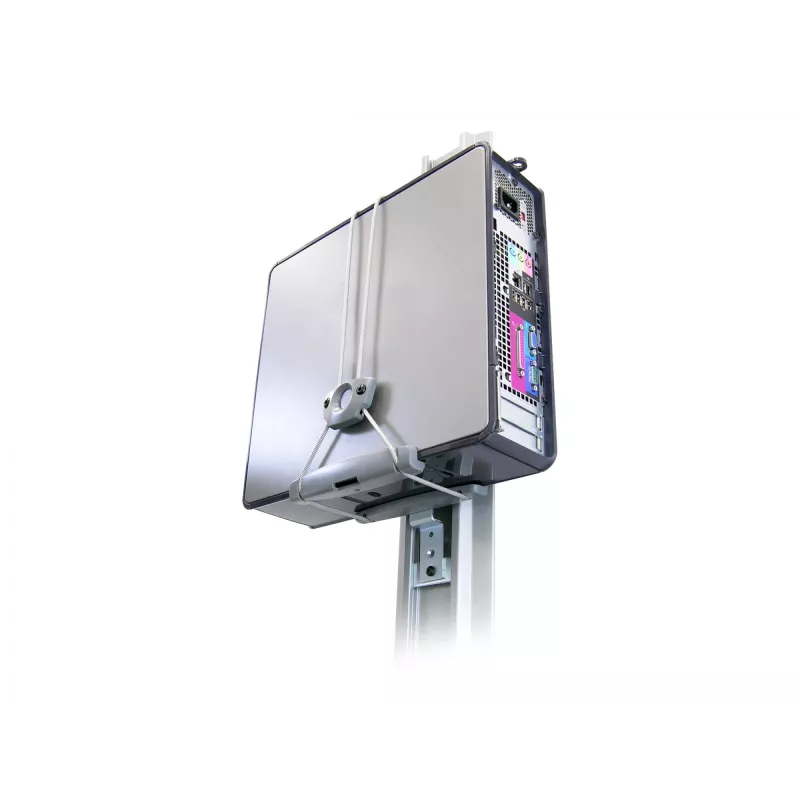Ergotron Universal CPU Holder – universalus laikiklis kompiuterio korpusui po stalu