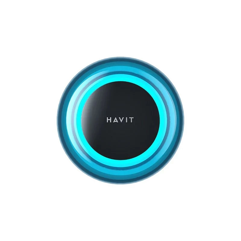 Havit SK889BT - belaidis bluetooth garsiakalbis su RGB apšvietimu, juodas