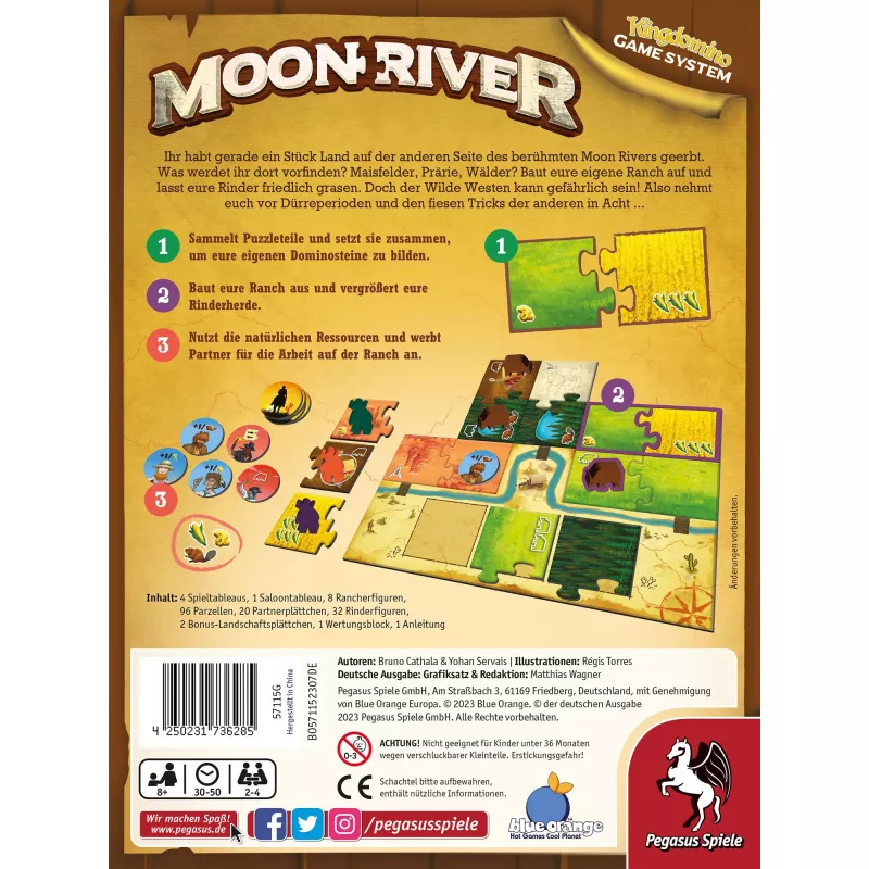Moon River, stalo žaidimas