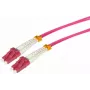 Tecline LWL Patch Cable HD, 50/125 µm, daugiamodė, OM4 skaidula, LC Duplex kištukas / SC Duplex kištukas, viržinė violetinė, 3,0 m (798LS03)
