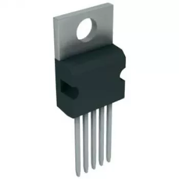 DC/DC perjungiamasis reguliatorius Texas Instruments LM2576HVT-12/NOPB, TO-220-5 korpuse, fiksuota 12V išėjimo įtampa