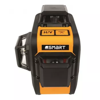 Lazerinis nivelyras Smart 06-03015R raudonas spindulys, diapazonas 15 m