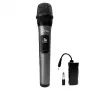 Belaidis karaoke mikrofonas MEDIA-TECH MT398, USB-C, baterija, 20 m atstumas, juodas