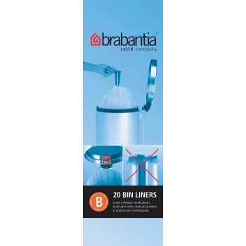 Šiukšlių maišelis Brabantia B 5 L, 20 vnt.