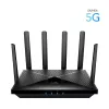 Stalinis belaidis maršrutizatorius Cudy P5 — Dviejų juostų Wi‑Fi 6, 5G Sub6, dvi NanoSIM, Gigabit Ethernet, 6 nuimamos antenos, 256MB RAM