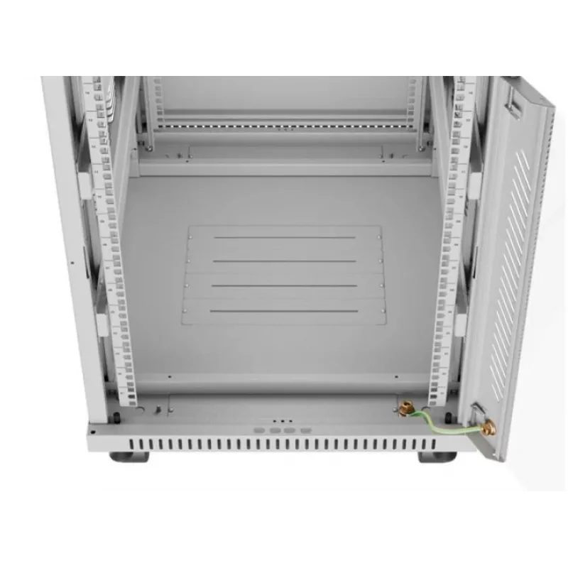 Stovimas serverio stovas LANBERG FF01-6815-12SL 15U, 600×800×922 mm, 1200 kg, IP20, pilkas