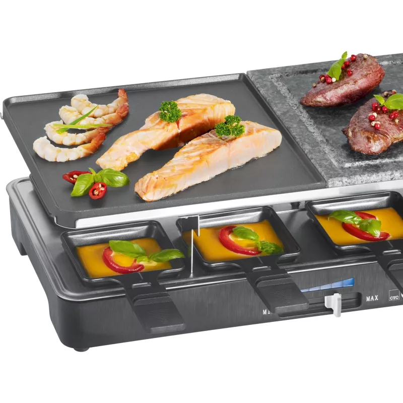 Clatronic 5,10 cm (2) 1 Raclette-Grilis RG 3518 (261706)