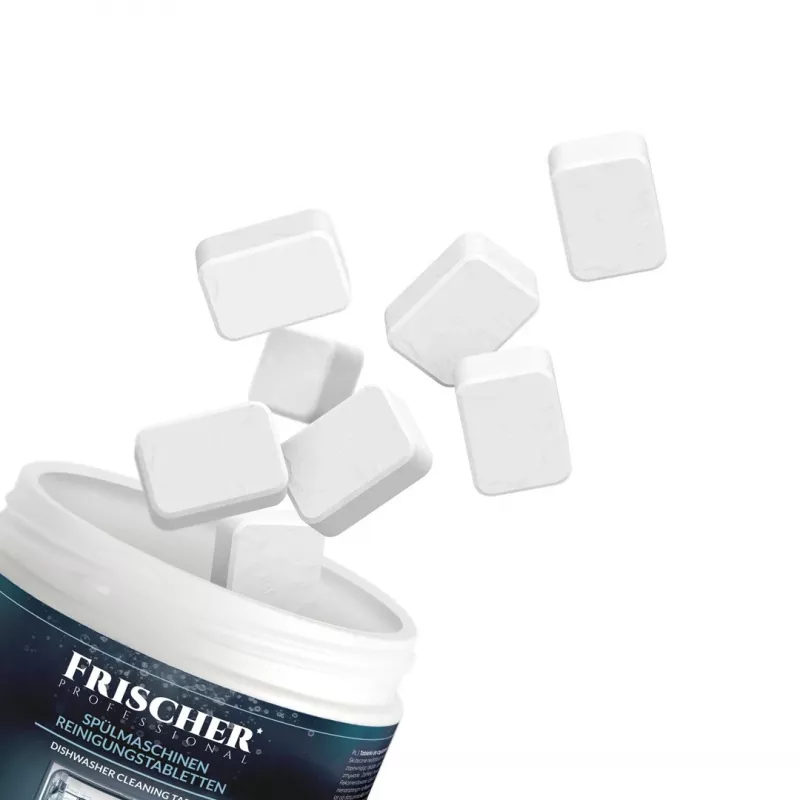 Indaplovių valymo tabletės FRISCHER FR00206 20 vnt. 16 g – kalkių šalinimas ir valymas