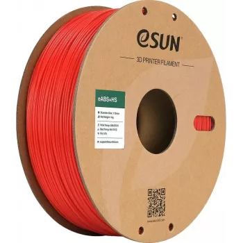 EABS 1,75mm RAUDONA 1kg ESUN 3D FILAMENTAS (eABSP175R1)