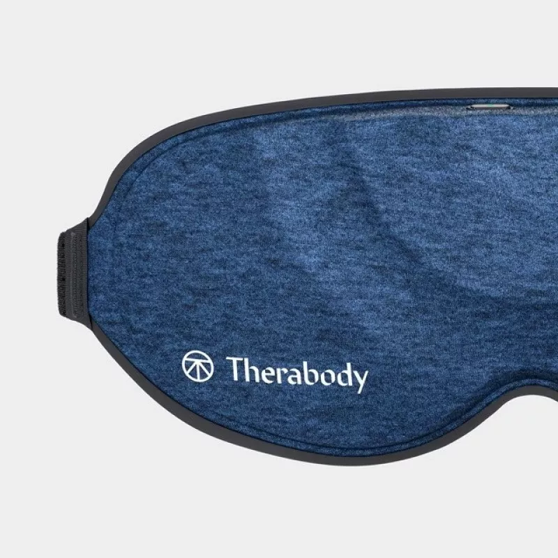Therabody SleepMask masažuoklis veidui juoda, mėlyna