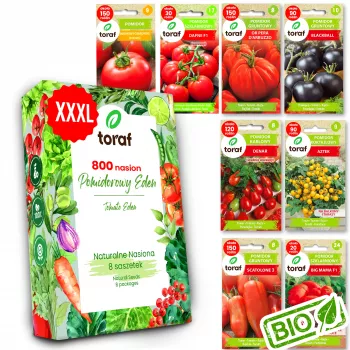 Pomidorų sėklų rinkinys Toraf Tomato Seed Set Eden - 8 pakuotės