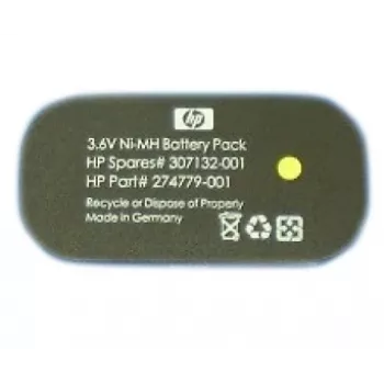 3.6V akumuliatoriaus blokas ASSEMBLY500MAH NiMH ovalios formos
