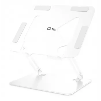 MEDIA-TECH stovas nešiojamam kompiuteriui MT2661W (baltas)