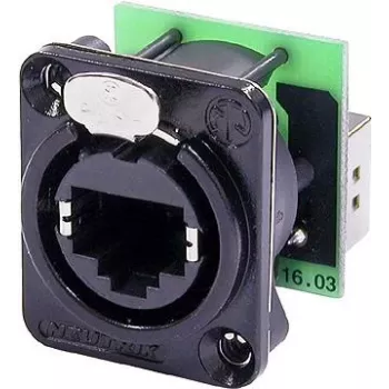 Neutrik NE8FDP-B Juoda