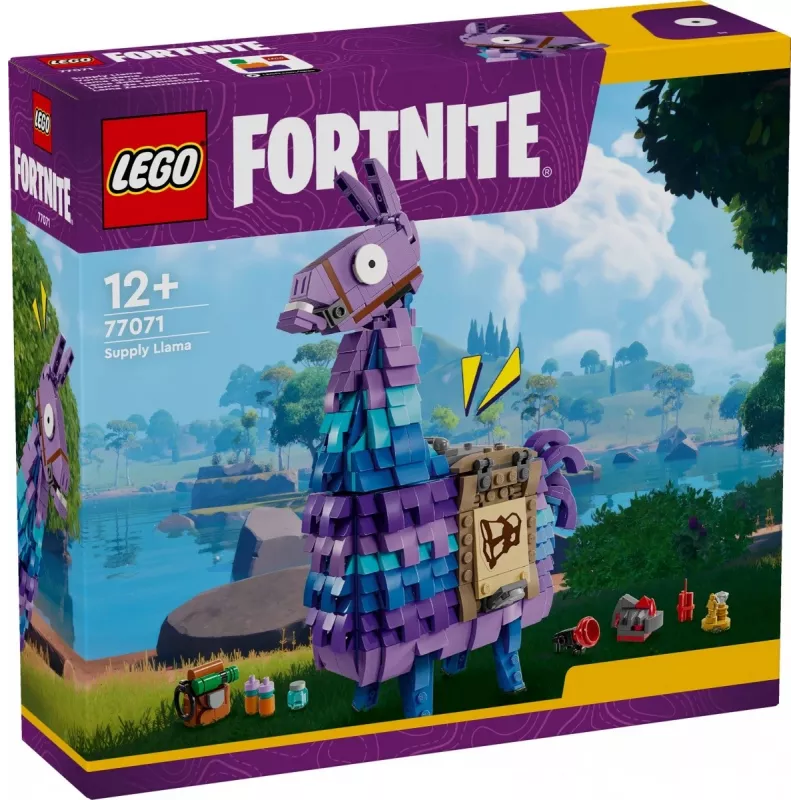 LEGO 77071 Fortnite Llama konstrukcinis žaislas – LEGO prekės ženklo laikymo ir demonstravimo dėžė