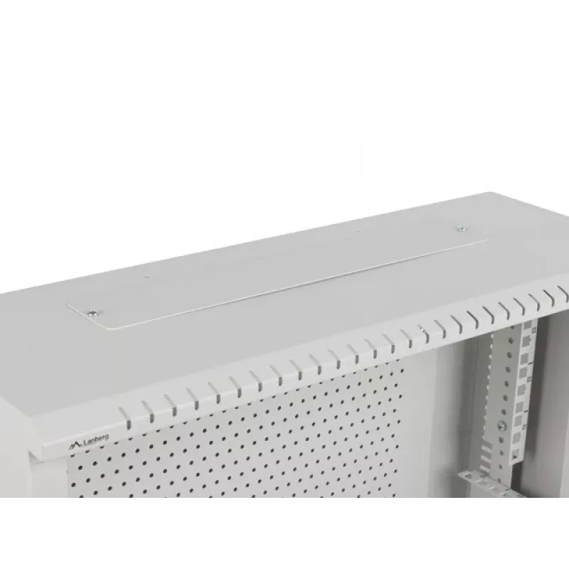 Spintelė Rack Lanberg 19 inch 4U+3U 540x200mm, žemo profilio, pakabinama, pilka