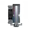 Oro aušintuvas Montech NX400 ARGB, 120 mm ventiliatorius, FDB, 800–1950 RPM, TDP 270 W, juodas