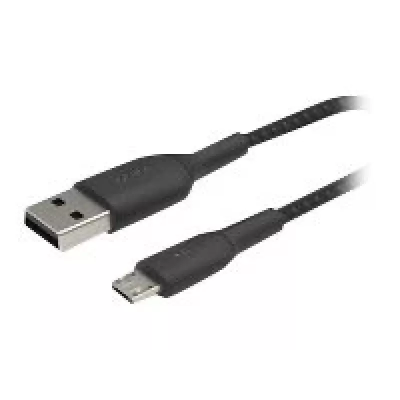 USB laidas Belkin CAB007bt1MBK 1m USB A Micro-USB A juodas
