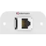 Kindermann 7441000526 RJ-45 aliumininis lizdas