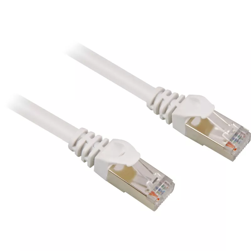 Tinklo kabelis Sharkoon RJ-45 Cat6 10 m Pilka