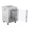 Lanberg FF01-6615-12SL stelažo spinta 15U laisvai pastatoma Pilka