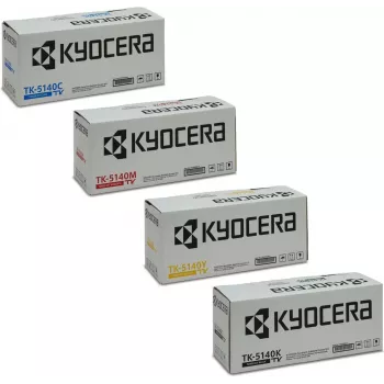Originalus Kyocera TK-5140 tonerio kasečių rinkinys – 4 spalvų multipack