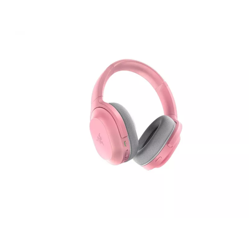 Razer Barracuda belaidės ausinės su mikrofonu, pilkai rožinės spalvos