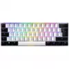 Sharkoon SGK50 S4 klaviatūra žaidimams USB QWERTZ vokiška balta RGB LED