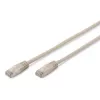 Tinklo laidas Digitus CAT 5e SF/UTP Patch Cord RJ-45 Cat5e 2m Pilka