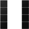 Jung Tastensatz komplett 4-fach LS504TSASWM (LS504TSASWM)