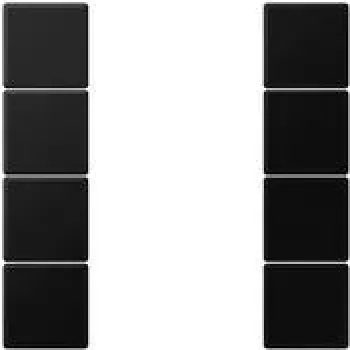 Jung Tastensatz komplett 4-fach LS504TSASWM (LS504TSASWM)