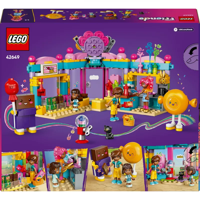 LEGO FRIENDS 42649 Heartlake City saldainių parduotuvė