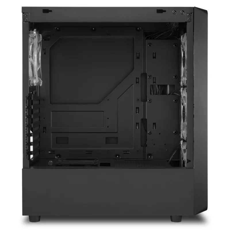 PC korpusas Sharkoon TK4 RGB Midi Tower juodas