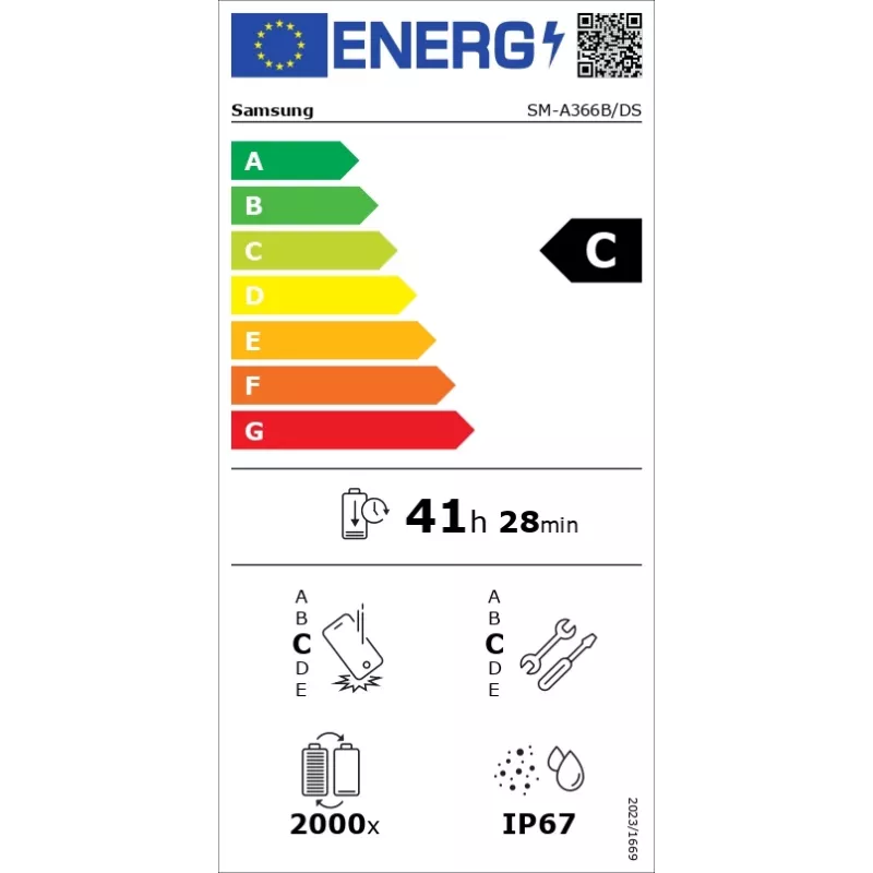 Samsung Galaxy A36 5G Enterprise Edition 17 cm (6,7 colio) Dual SIM Android 15 USB Type-C 6 GB 128 GB 5000 mAh Juoda