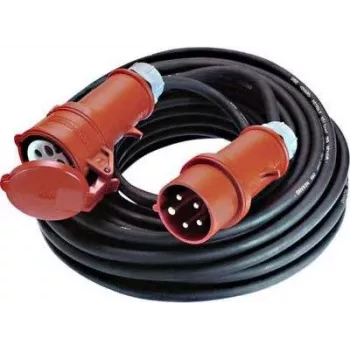 Maitinimo laidas Bachmann 347.170 juodas raudonas 5 m