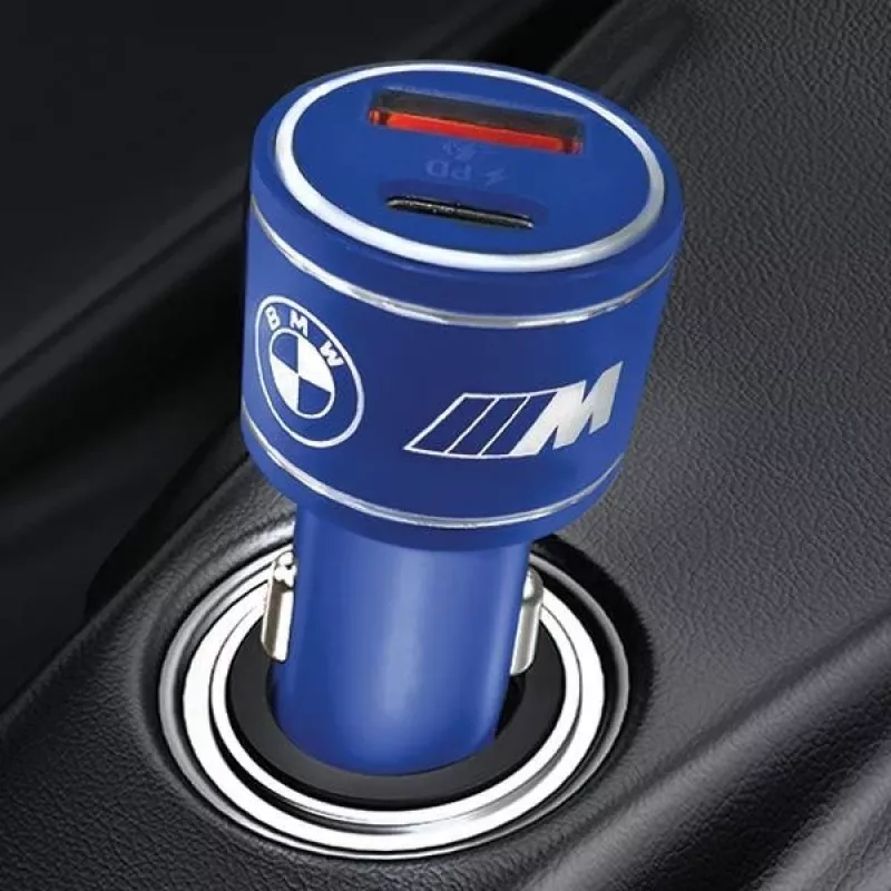 Automobilinis kroviklis 20W PD-QC 3.0 „Fast Blue“