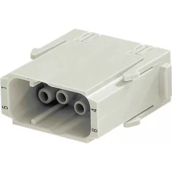 Harting Han C-modulio kontaktinis įdėklas 09 14 008 3001 — 8 signaliniai kontaktai + PE, užspaudimas