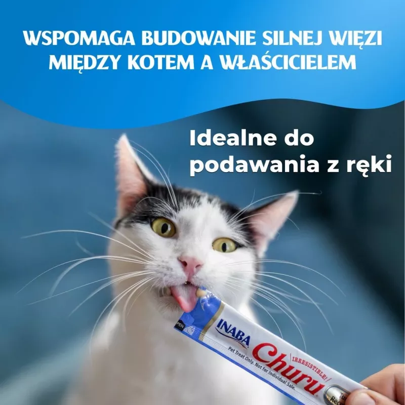 INABA Churu Tuna ir vištienos mišinys – skanėstai katėms – 120x14g
