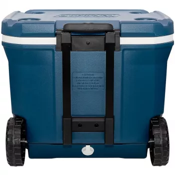 Coleman 50QT Xtreme Ratų Aušintuvas, Mėlynas, Plastikas, Poliuretanas (PU), Juodas, 47 l, 113 kg
