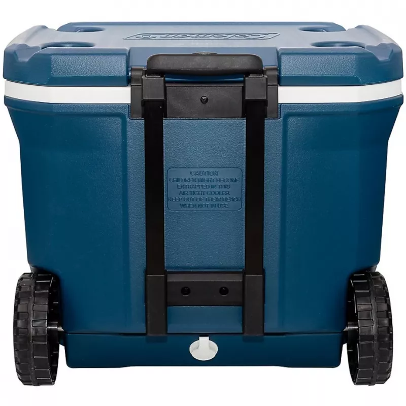 Coleman 50QT Xtreme Ratų Aušintuvas, Mėlynas, Plastikas, Poliuretanas (PU), Juodas, 47 l, 113 kg