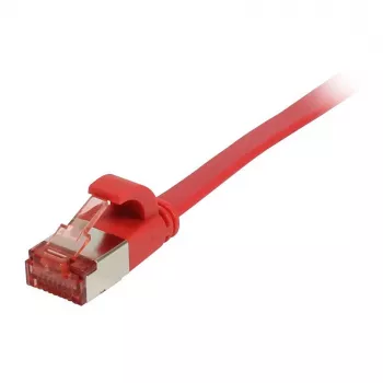 Synergy 21 Patch laidas RJ45, CAT6 250MHz, 0,25m raudonas, FTP (U/FTP), TPE (Superflex), plokščias