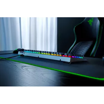 Razer BlackWidow V4 X žaidimų klaviatūra, laida, USB, QWERTY, JAV anglų, žali jungikliai