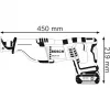Bosch 0 601 64J 000 pjūklas stūmoklinis 2700 spm Juoda, Mėlyna, Raudona, Sidabrinė