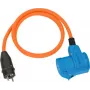 Prailginimo laidas Brennenstuhl 1132910525 1,5 m 1 AC lizdas lauko naudojimui