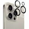 NEVOGLASS 3D kameros apsauginis stiklas, skaidrus/juodas, iPhone 17 Air