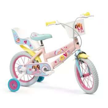 Vaikiškas dviratis Toimsa 12 colių modelis 1265 – Barbie dizainas