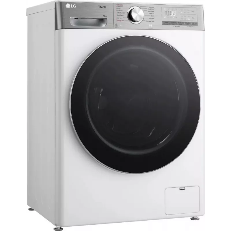 LG F2WR909P3W Skalbimo mašina, 9 kg, 47,5 cm, 1200 aps/min