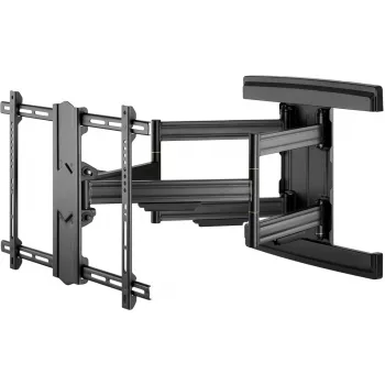 Goobay Pro TV sieninis laikiklis Pro FULLMOTION (L) platus diapazonas, juodas - televizoriams nuo 94 cm (37 inch) iki 178 cm (70 inch), pilnas judesys (pasukamas ir pakreipiamas), iki 70 kg