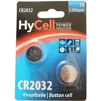 2 vnt. lizdinė pakuotė Ansmann HyCell CR 2032 ličio monetinė baterija 3V (5020202)