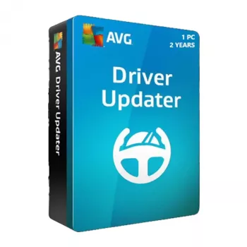 AVG Driver Updater raktas - 1 įrenginys, 2 metai